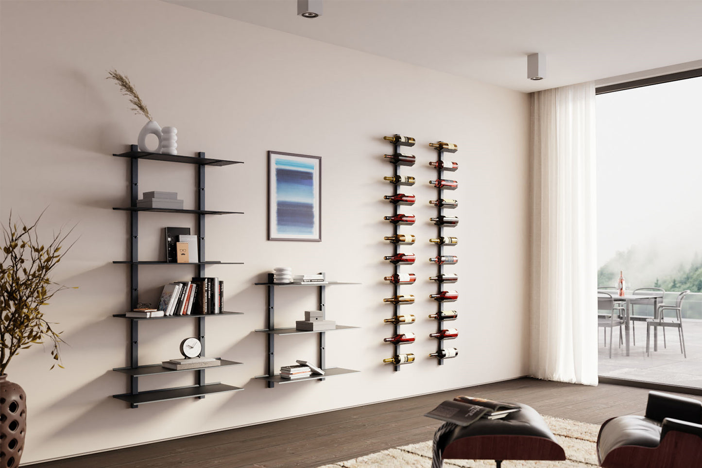 Weinregal Vino 175 cm 10 Flaschenhalter