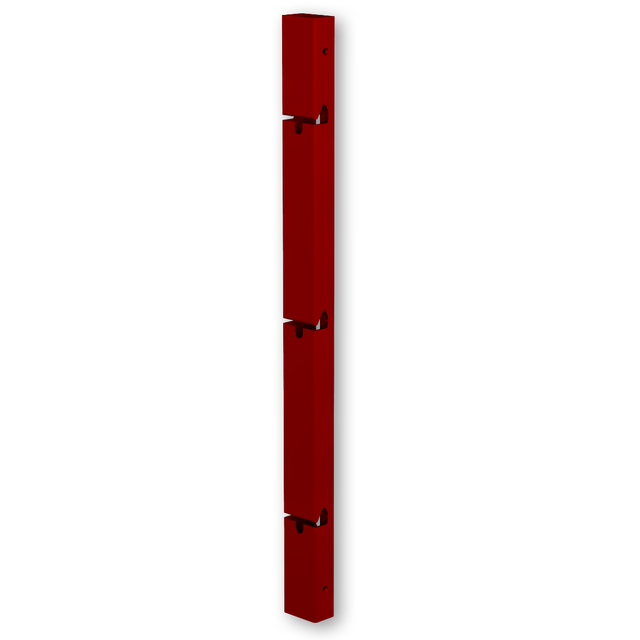 Wandschiene 3 Löcher 52,5 cm