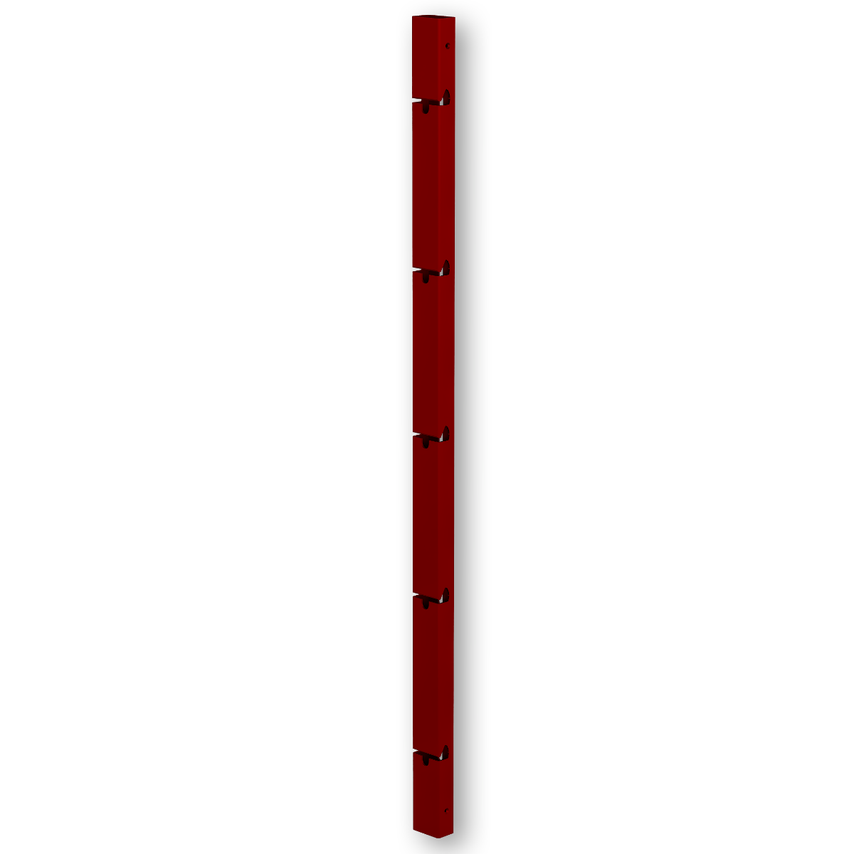 Wandschiene 5 Löcher 87,5 cm