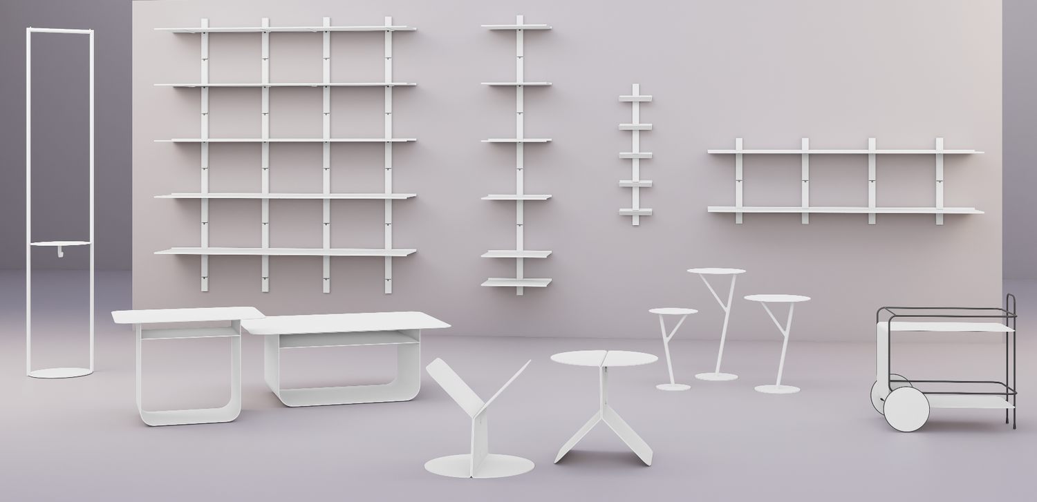 Modulare und minimalistisch Möbel in Reinform!