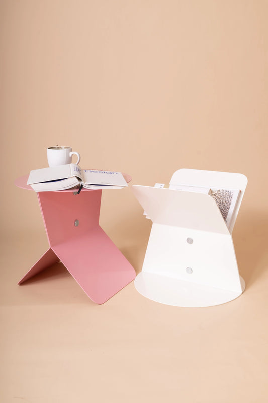 Multitisch No2 - Beistelltisch, Couchtisch, Magazinständer, Wandkonsole und mehr